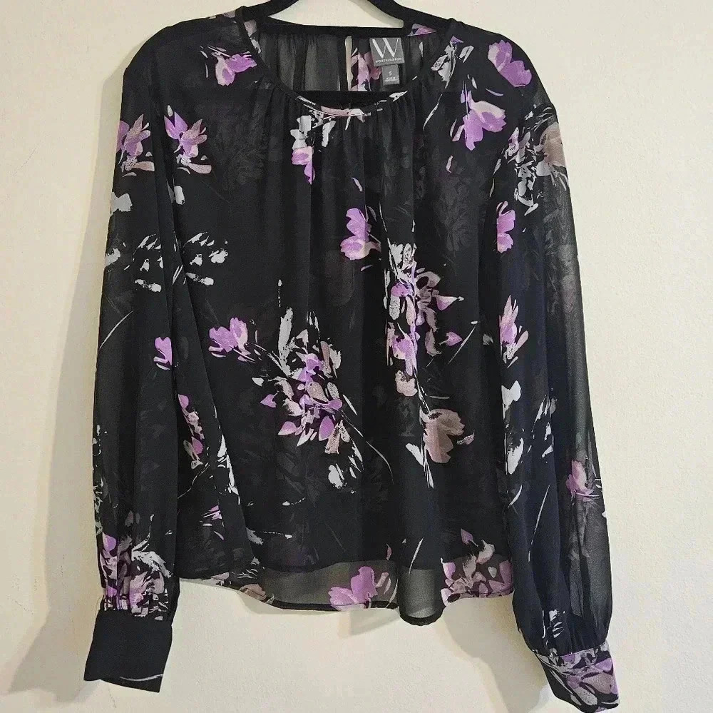 Worthington Floral Blouse